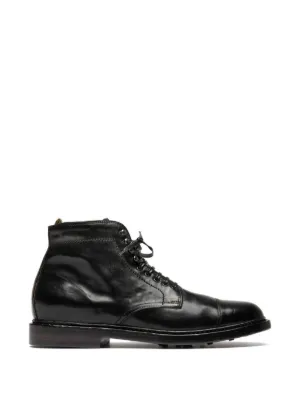 Officine Creative レースアップ ブーツ | ブラック | FARFETCH JP