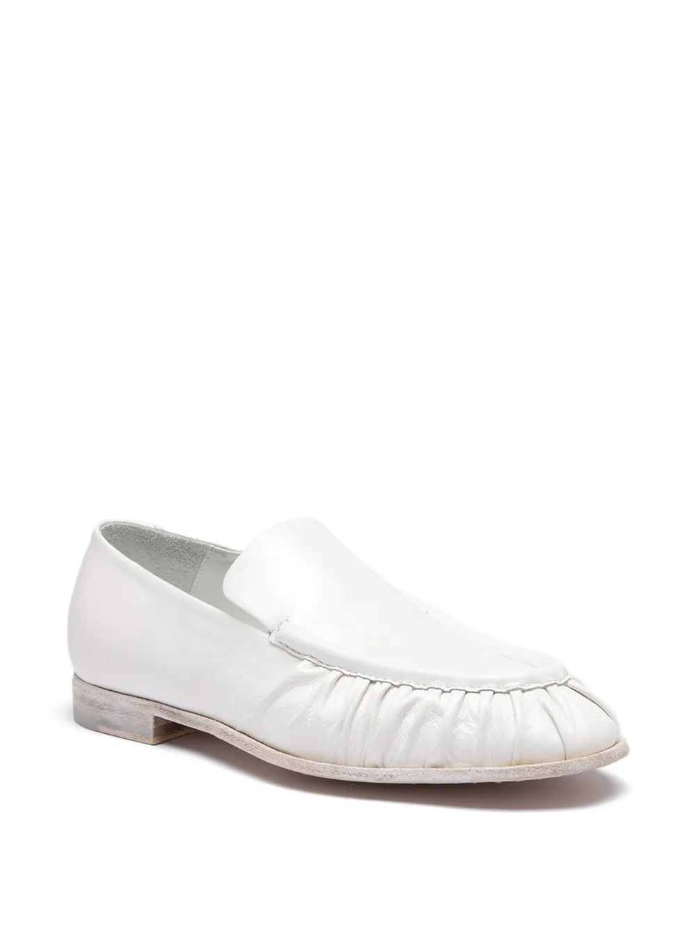 Officine Creative Solitude leren loafers Wit