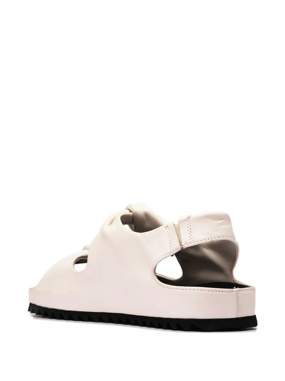 Officine Creative Pelagie knotted leather sandals Beige