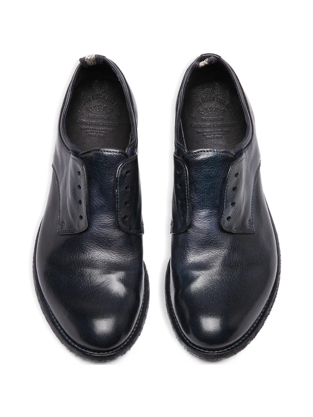 Officine Creative Lexicon leather loafers Blauw