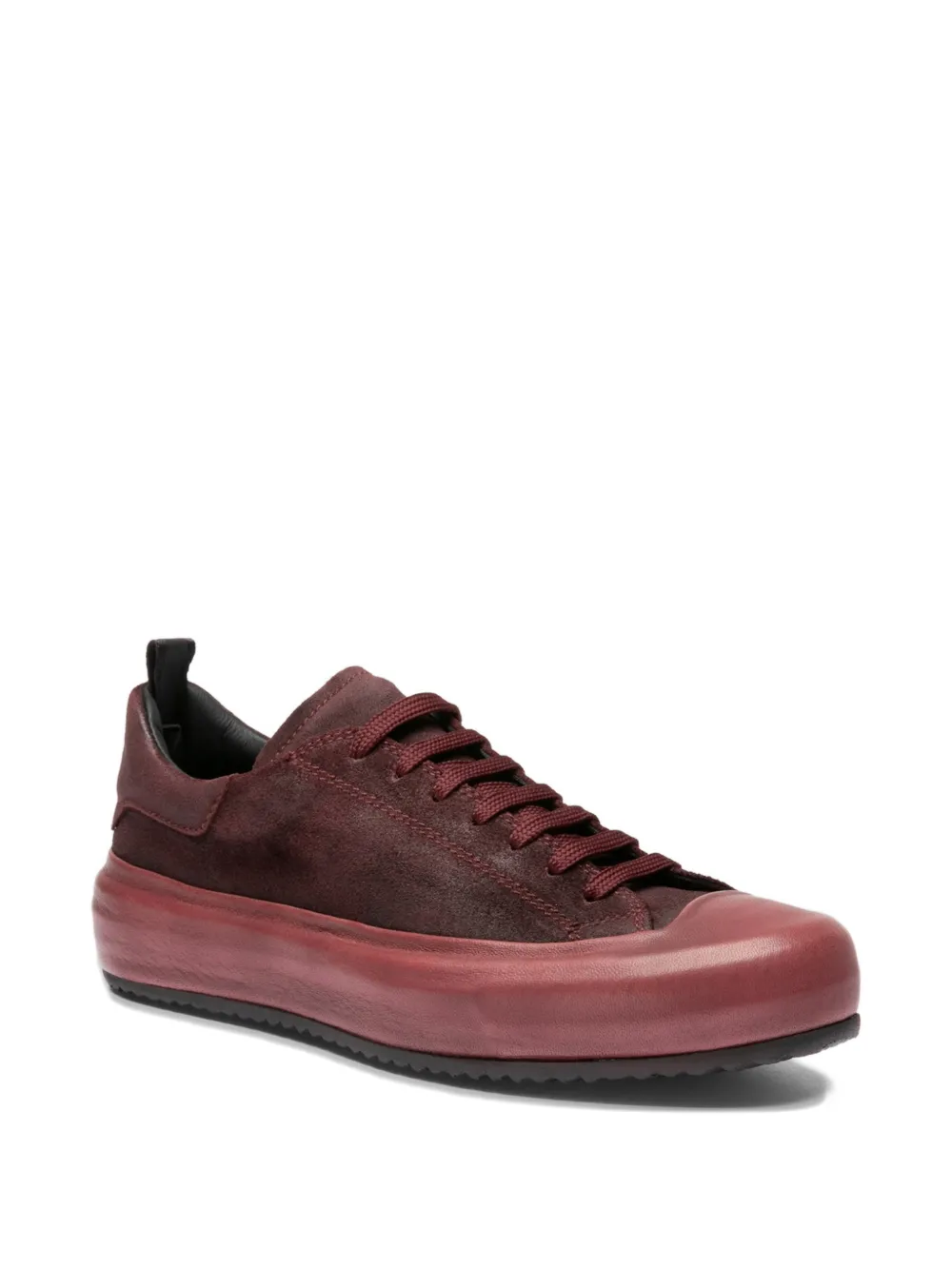 Officine Creative Mes leather sneakers Rood