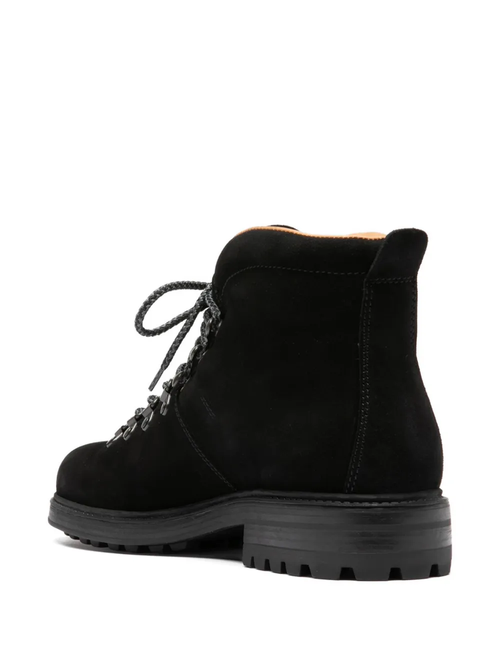 Officine Creative Leren laarzen met veters Zwart