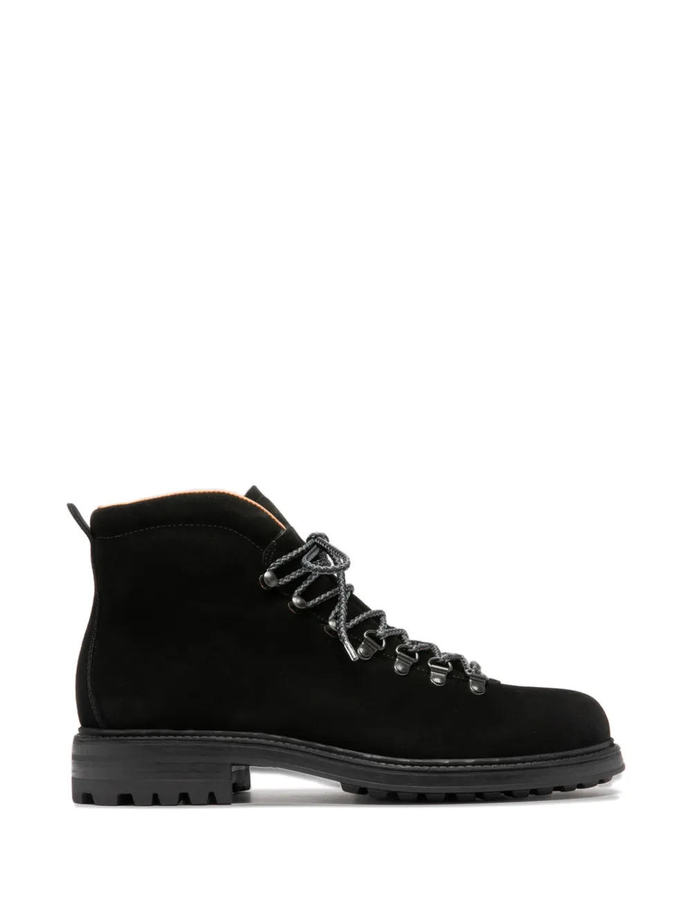 Officine Creative lace-up fastening leather boots - Nero