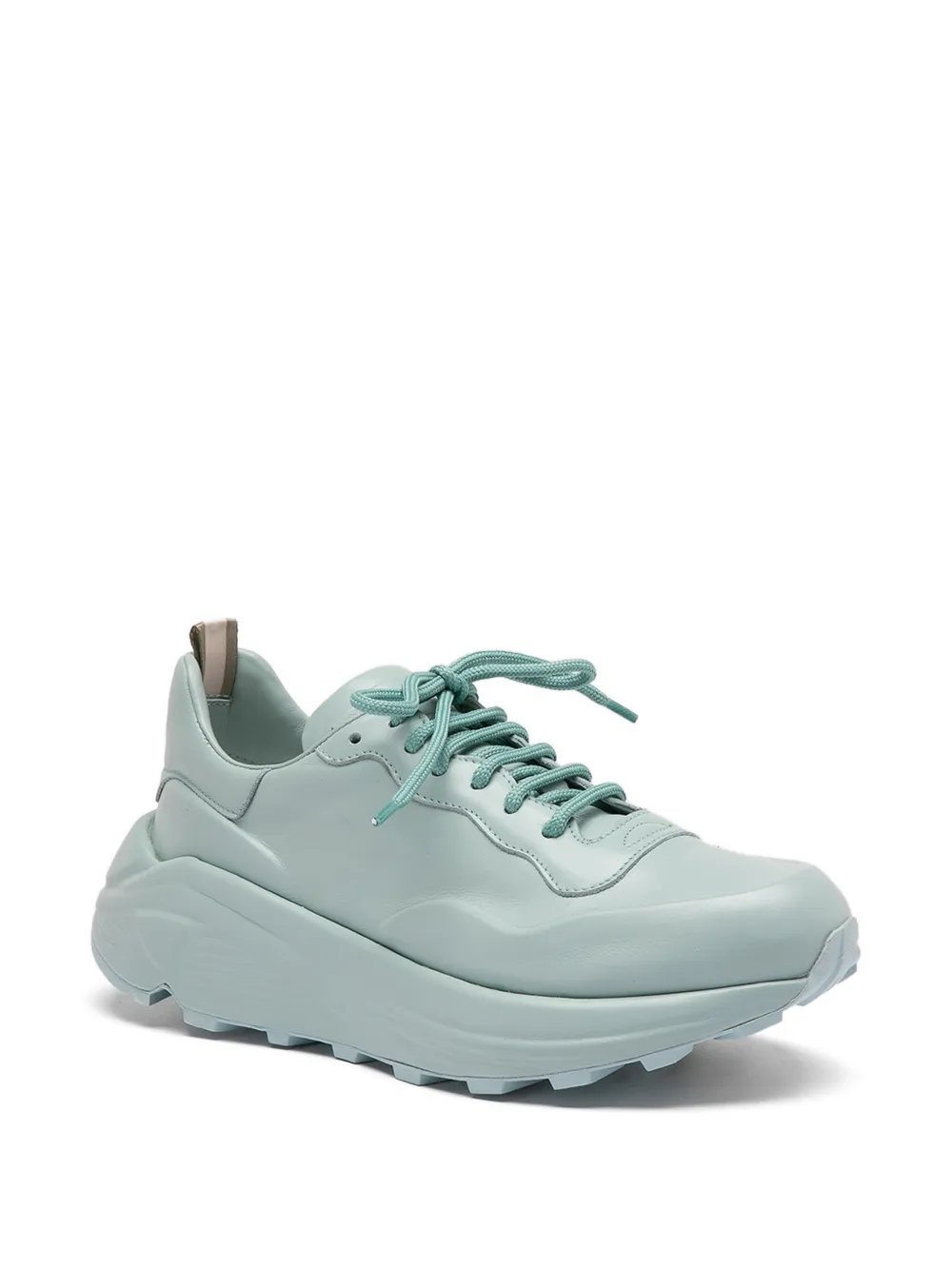 Officine Creative Sphyke lace-up leather sneakers Blauw