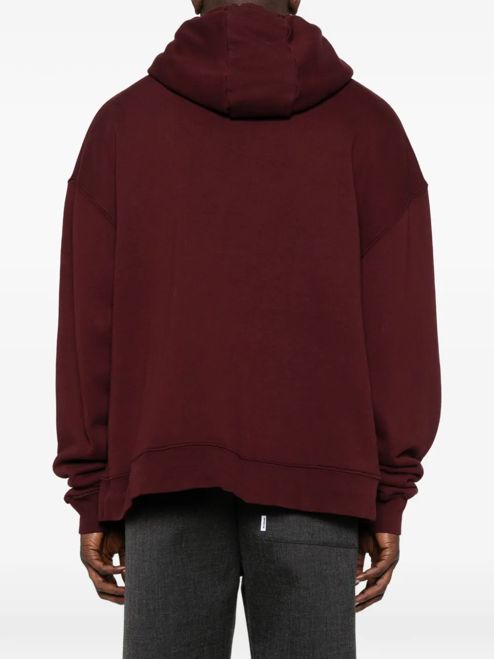 Bonsai Hoodie met print Rood