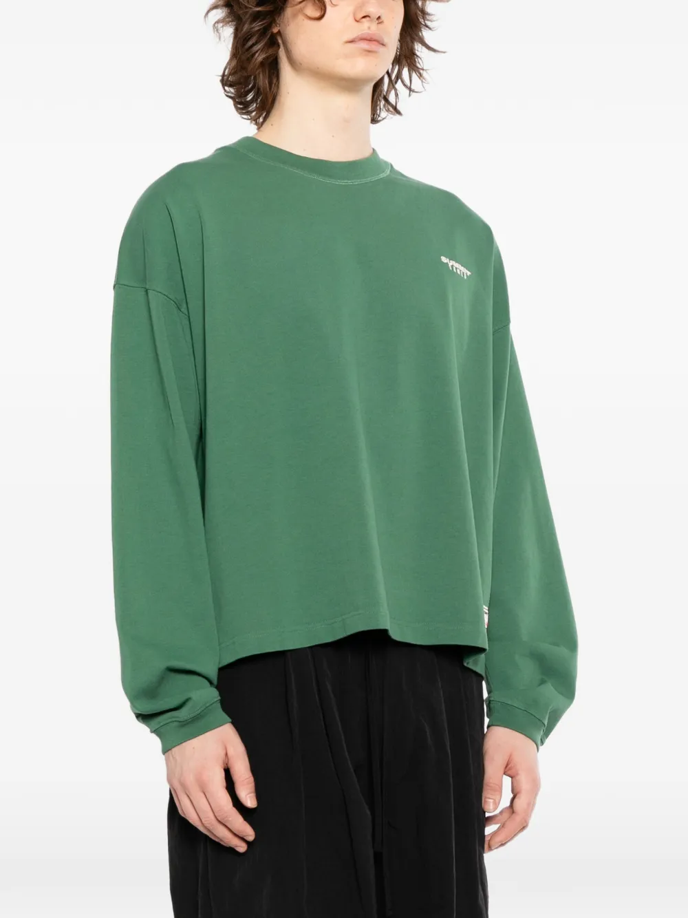  Summer Games Logo-embroidered T-shirt - Green 