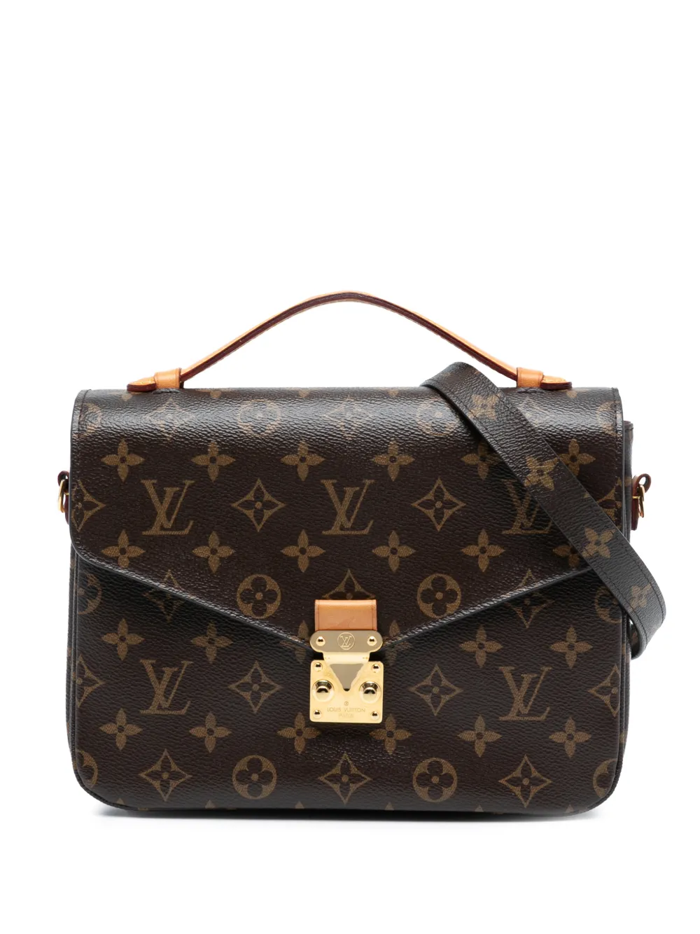 Louis Vuitton Pre-Owned 2017 Monogram Pochette Metis satchel - Marrone