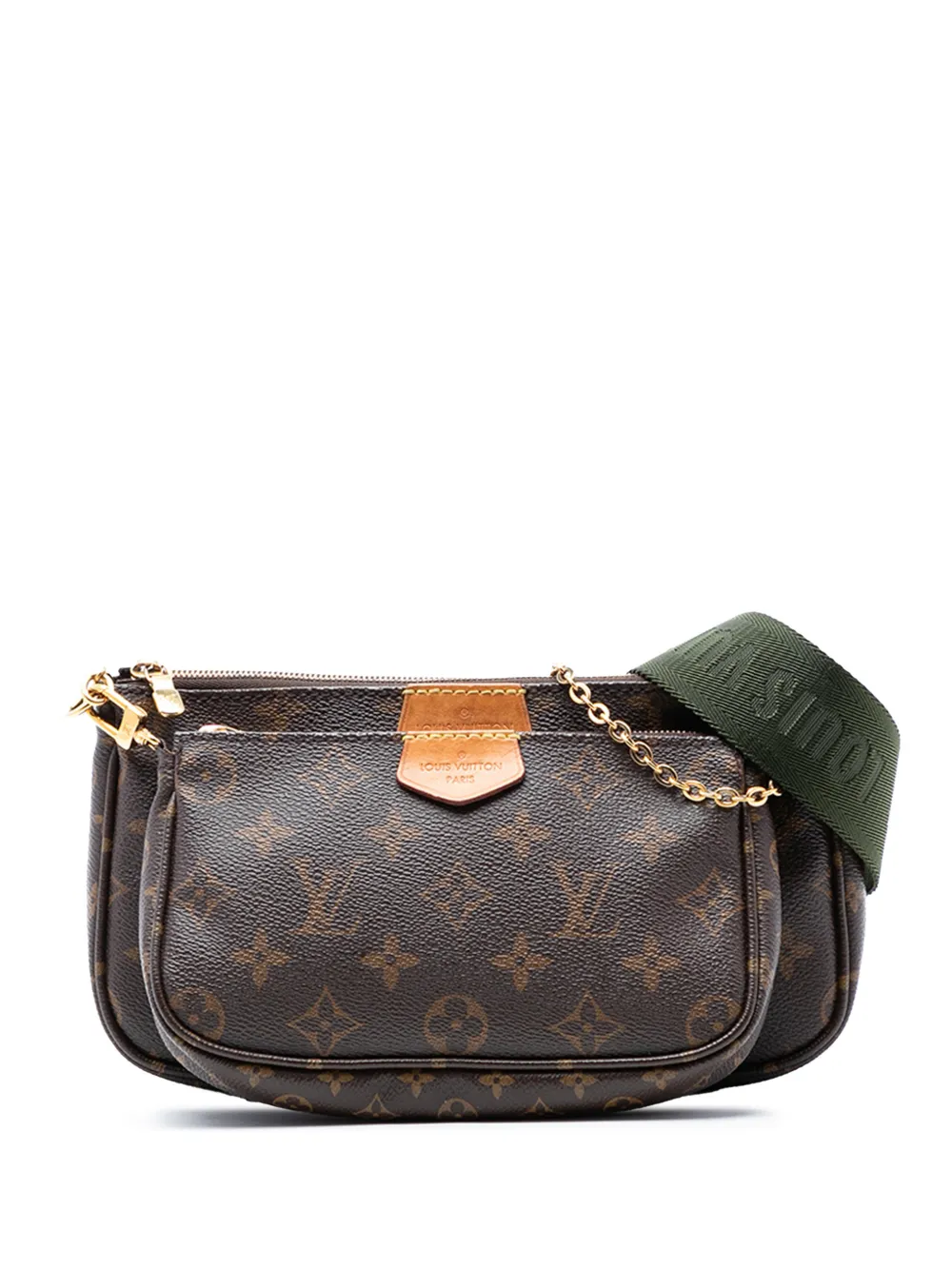 Louis Vuitton Pre-Owned Multi Pochette Accessoires con monogramma 2021-2025 - Marrone
