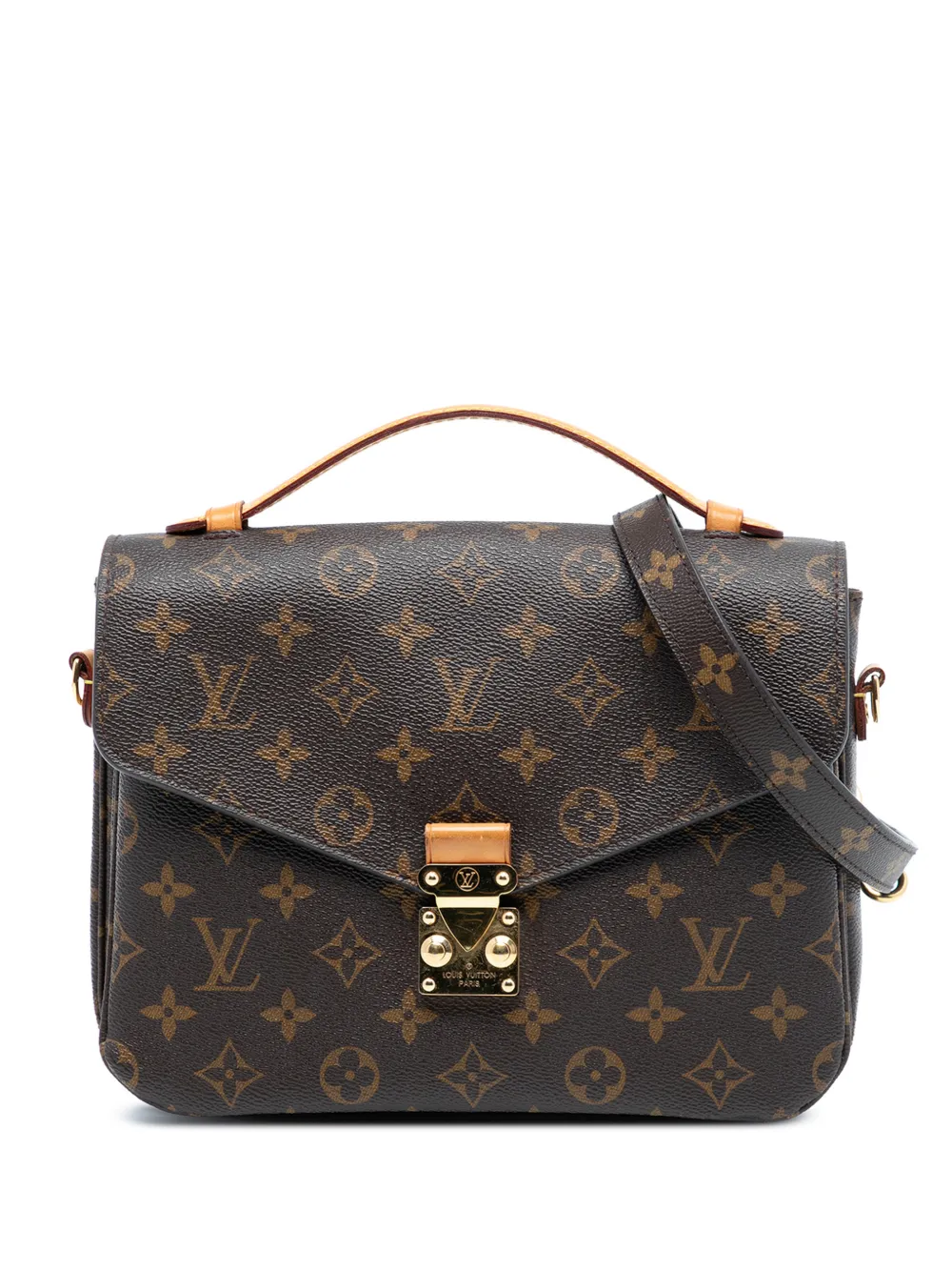 Louis Vuitton Pre-Owned 2015 Monogram Pochette Metis satchel - Marrone