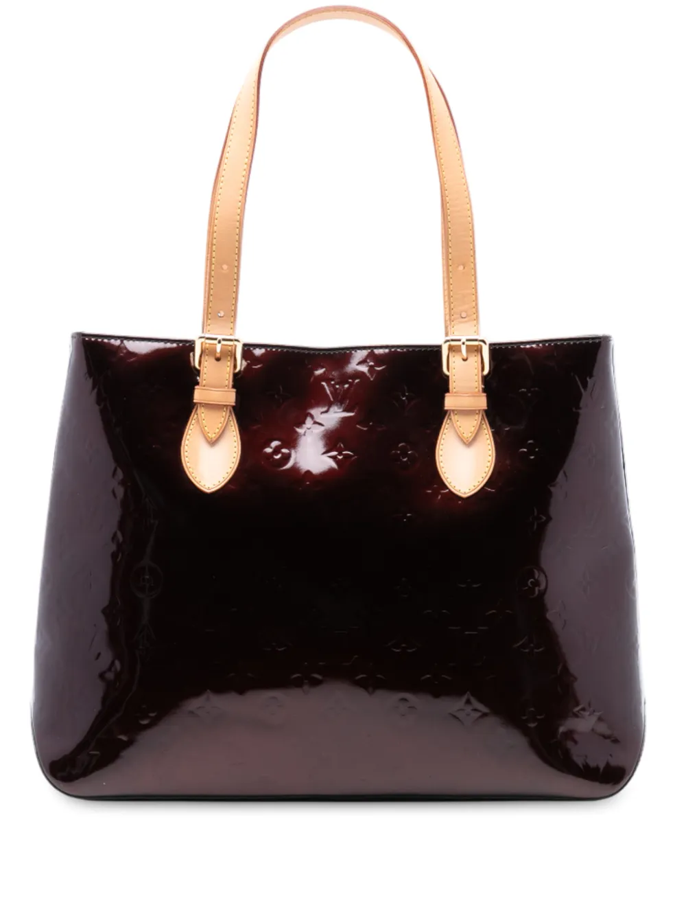 Louis Vuitton Pre-Owned 2007 Monogram Vernis Brentwood tote bag - Viola