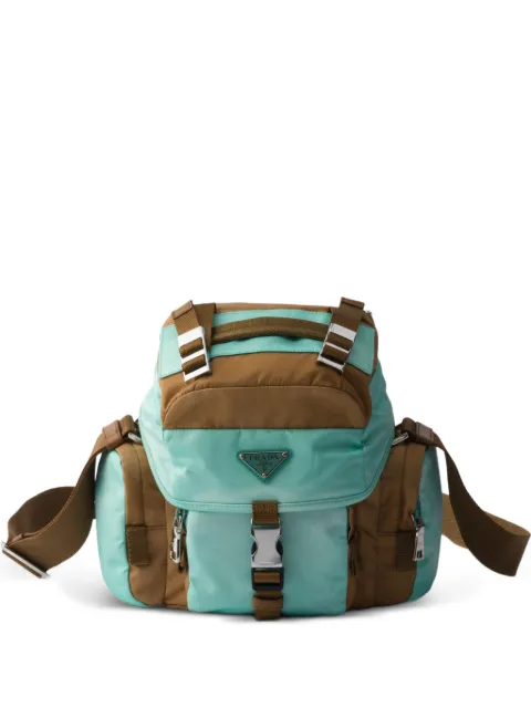 Prada padded buckle flap shoulder bag