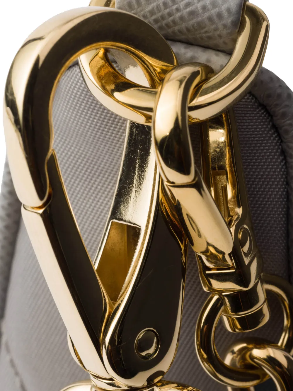 Prada Re-Edition gewatteerde schoudertas Grijs