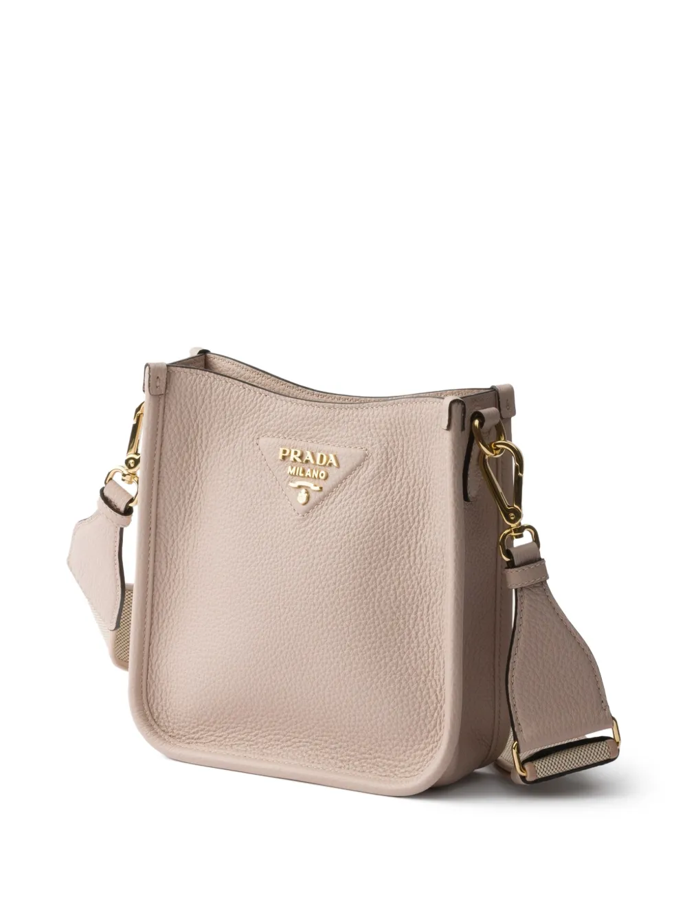 Prada レザー ショルダーバッグ | ニュートラル | FARFETCH JP