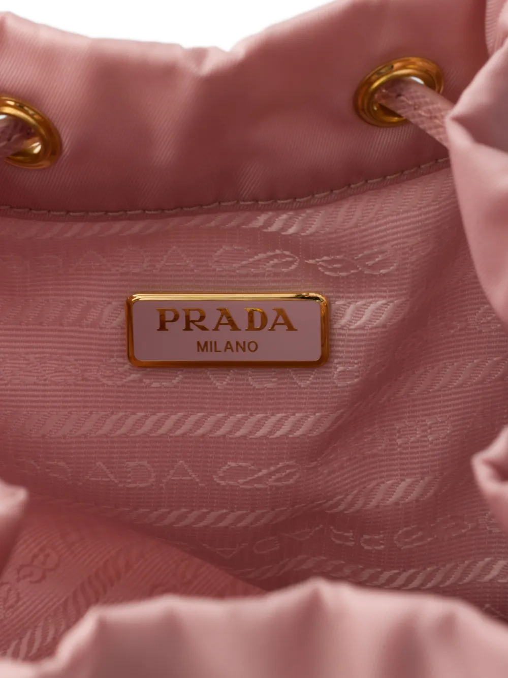 Prada Duet bucket-tas Roze