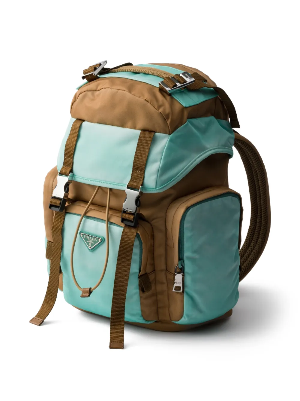  Prada Medium Re-nylon Backpack - Blue 