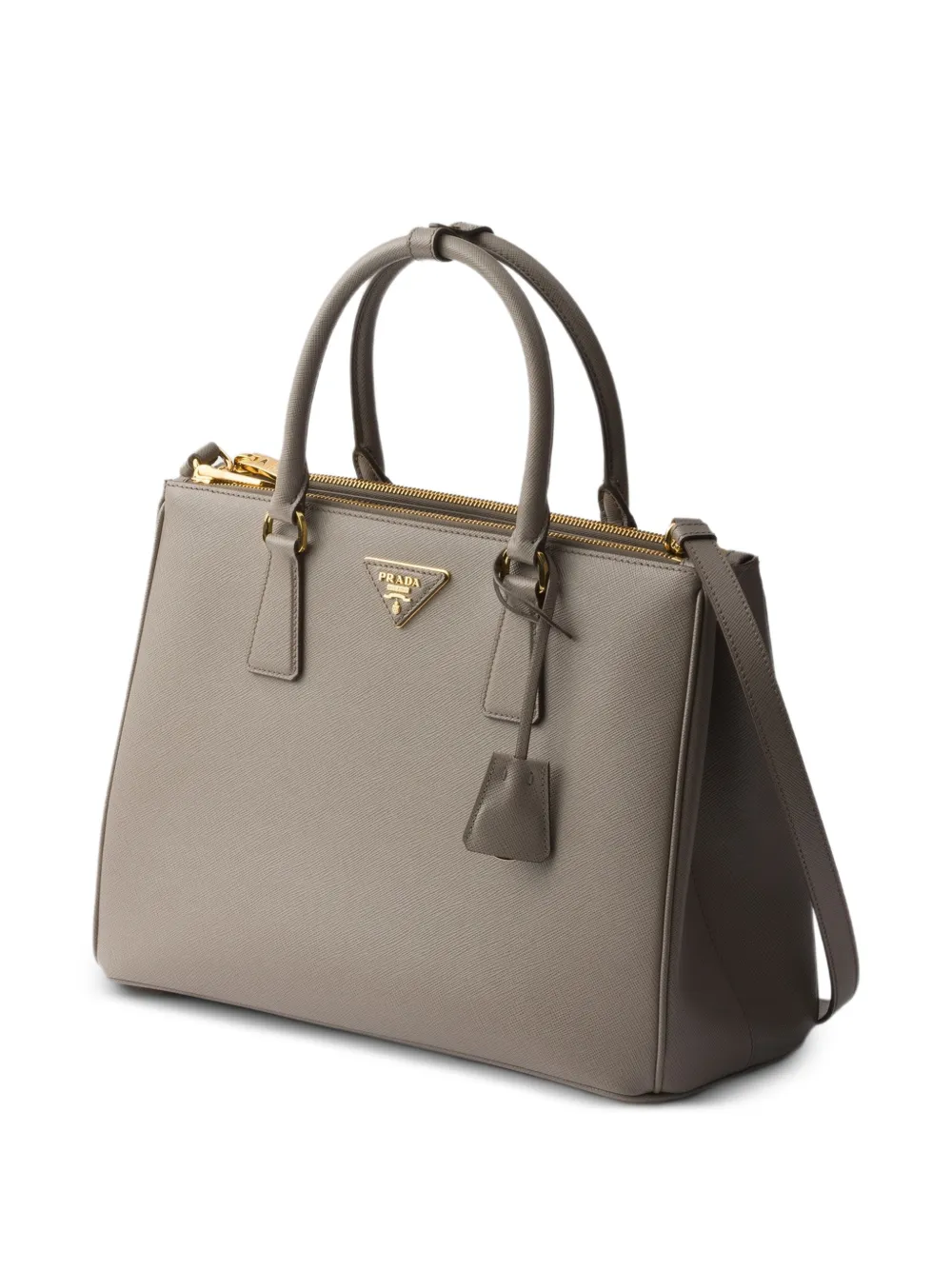 Prada Galleria grote shopper Grijs
