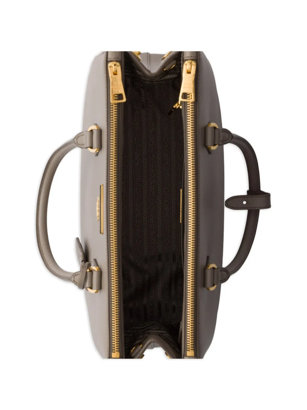 Prada Galleria grote shopper Grijs