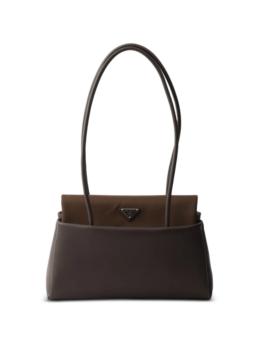 Prada Medium Passage Re-nylon Tote Bag In Brown