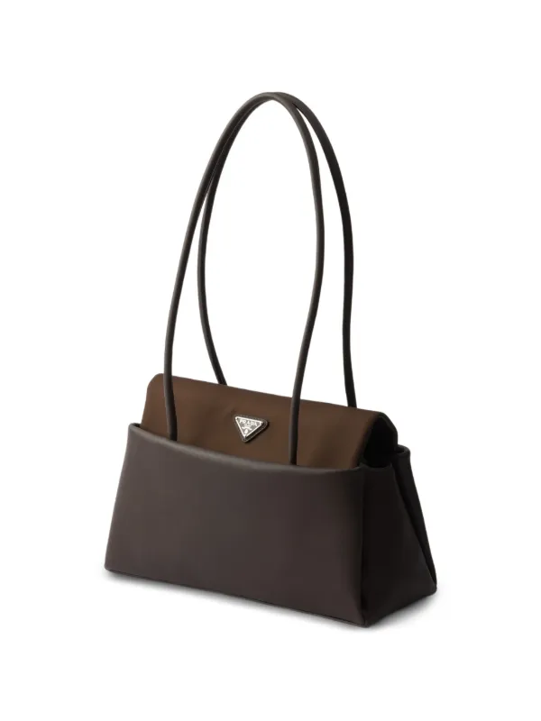 Prada Medium Passage Re-Nylon Tote Bag | Brown | FARFETCH IN