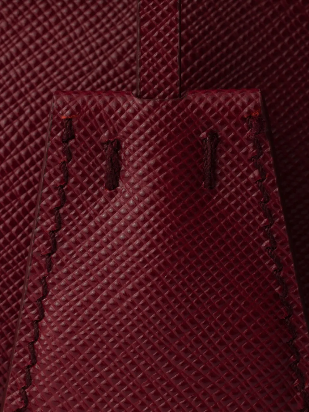 Prada Galleria kleine shopper Rood
