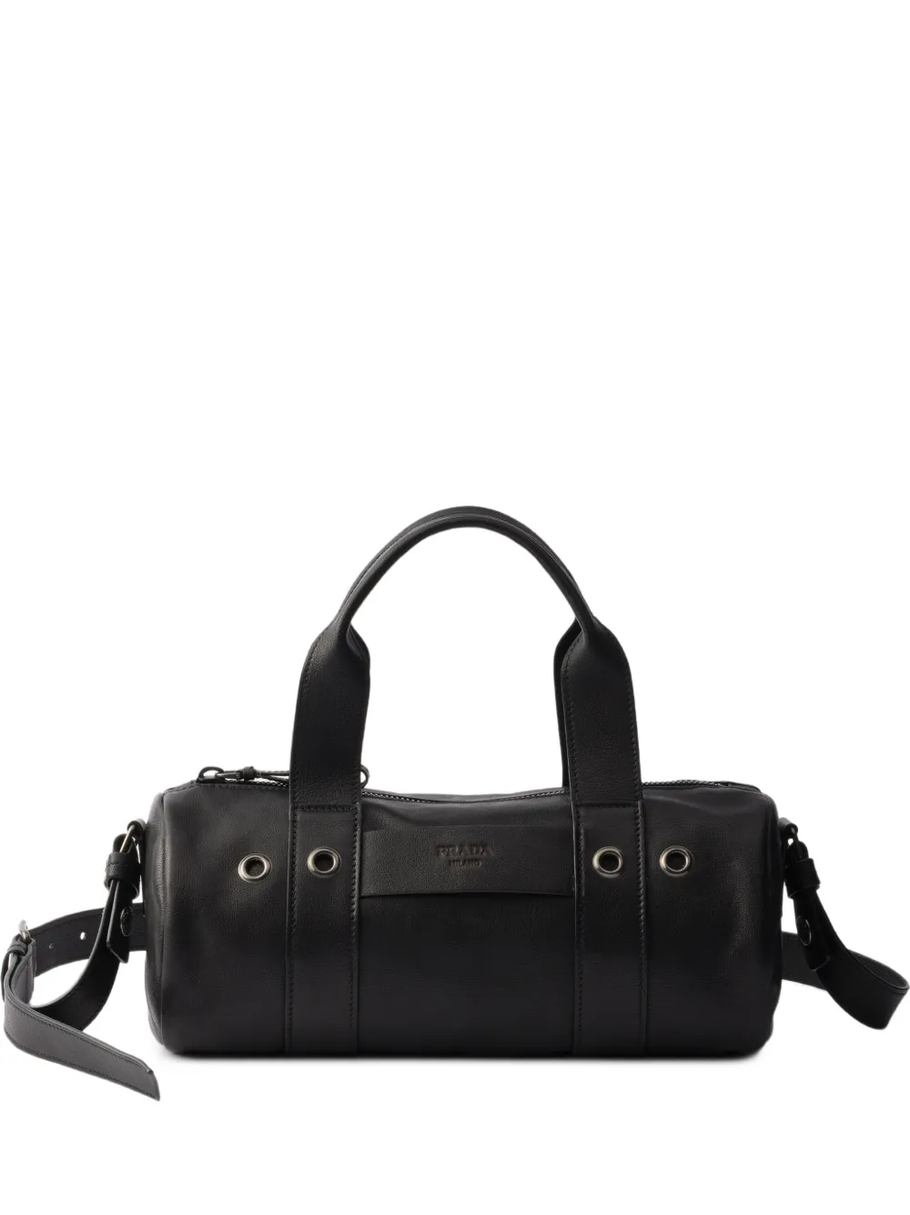 large Route leather tote bag