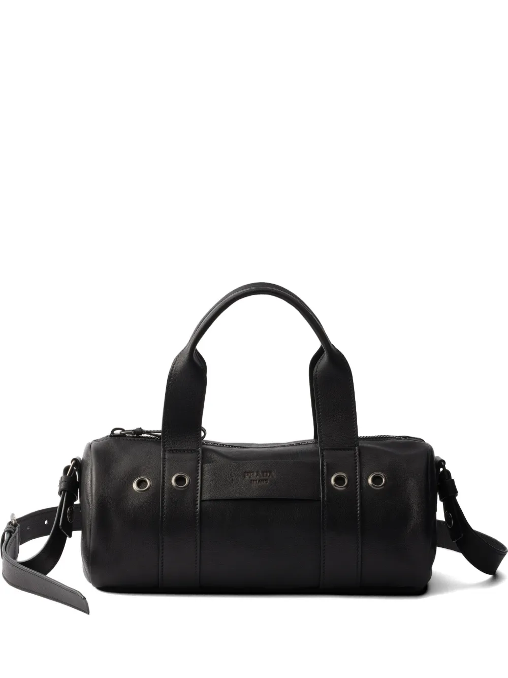 Prada leather tote bag - Black