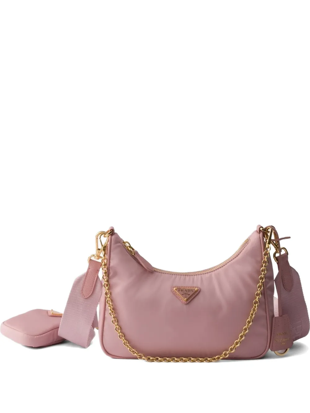 Prada Re-Edition 2005 Re-Nylon shoulder bag - Rosa