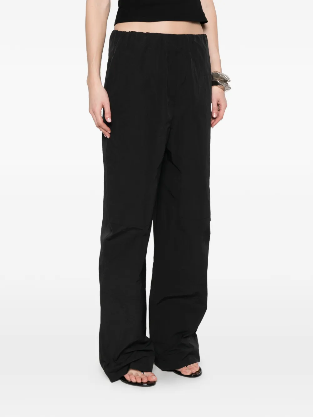  Paris Georgia Cocoon Track Pants - Black 