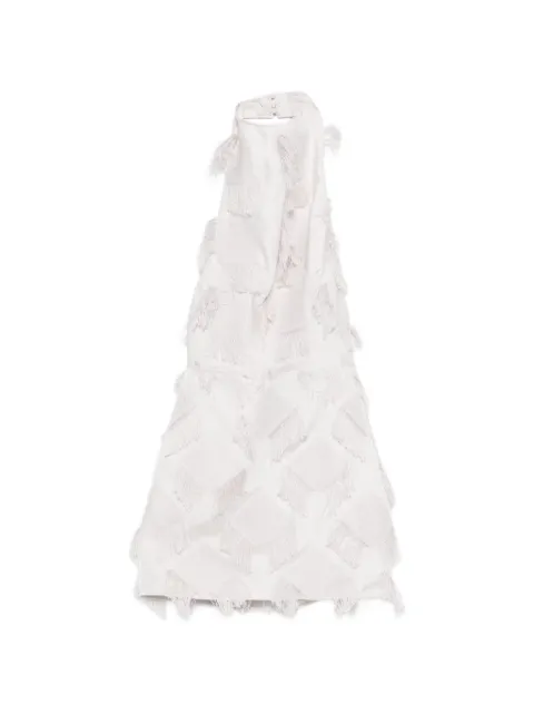 Paris Georgia vestido corto con cuello halter