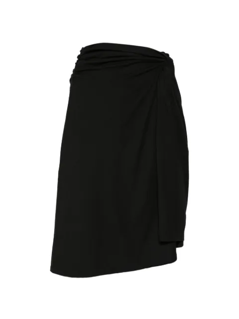 Paris Georgia Ida knotted midi skirt
