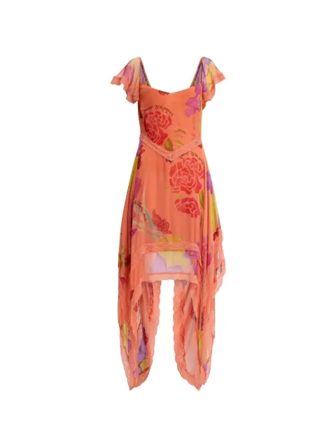 Donde Esteban vestido corto Guava Flores