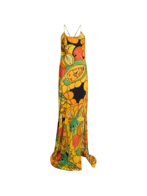Donde Esteban Frutas maxi dress