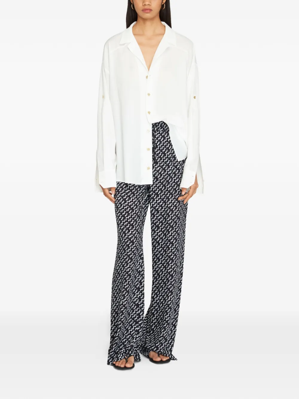 Donde Esteban Lanzarote blouse Wit