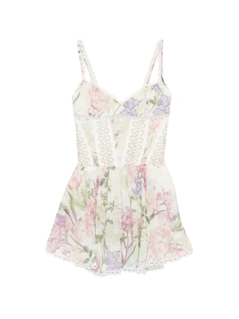 Charo Ruiz Ibiza Gardenia floral-print mini dress
