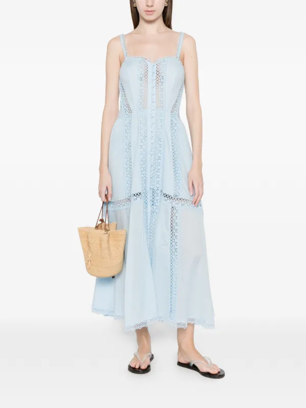 Charo Ruiz Ibiza Dafelle Long Dress | Blue