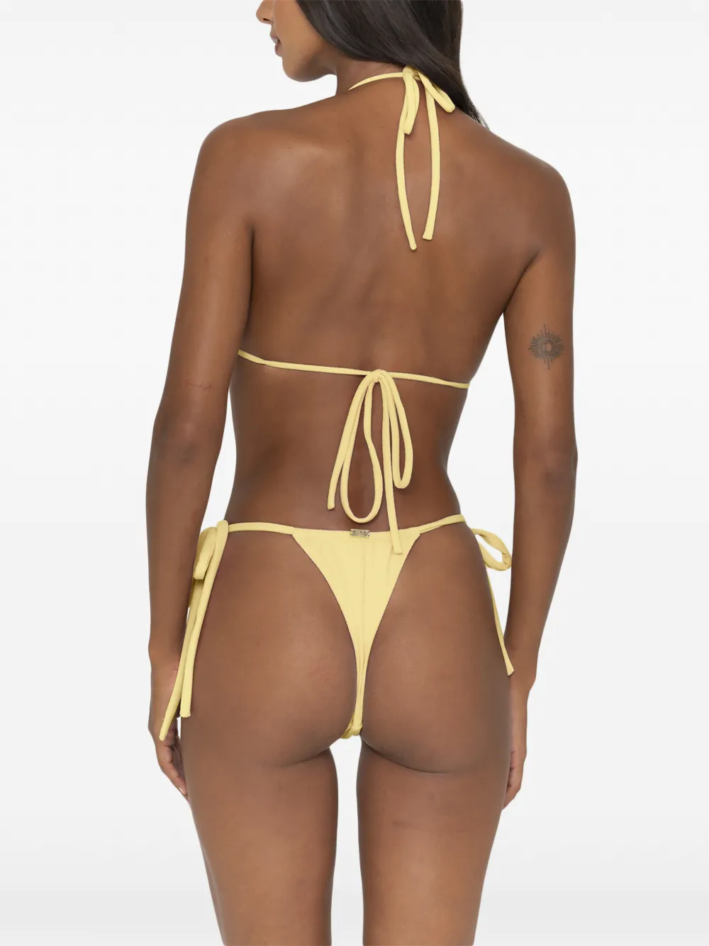  Fae Swim Honey Bikini Top - Yellow 