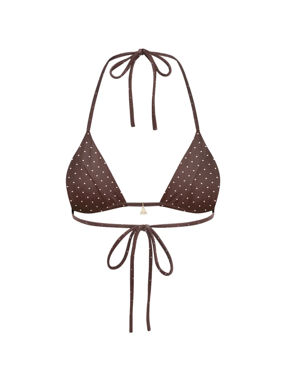 FAE SWIM Honey Bikinioberteil mit Blumen-Print - Rosa