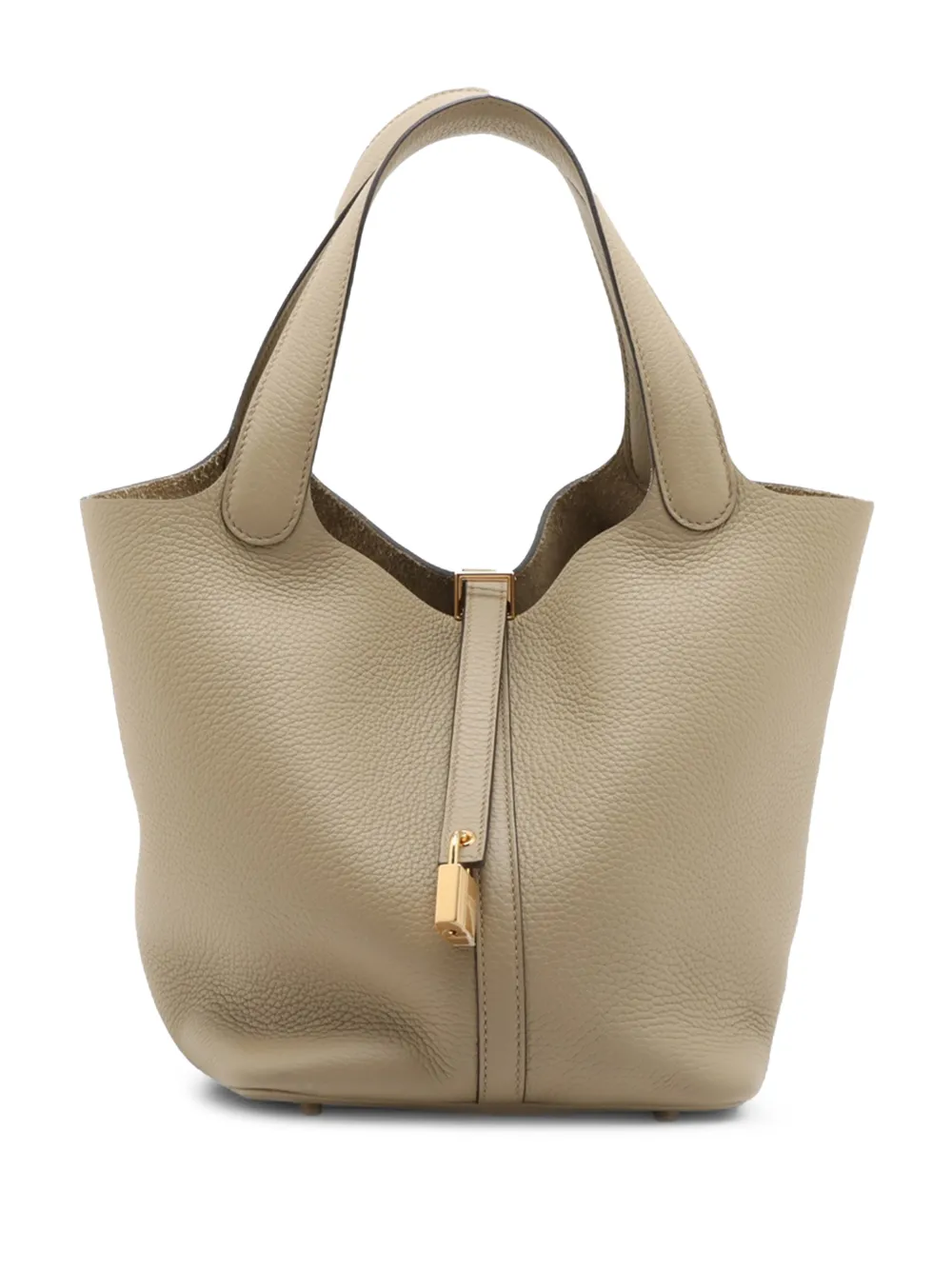 Hermès Pre-Owned 2024 Clemence Picotin Lock 22 handbag - Marrone