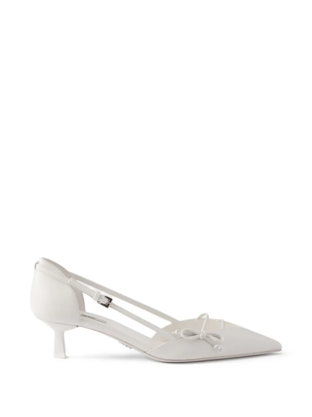 Prada Leren pumps Wit