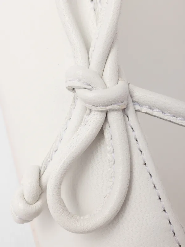 Prada open-side Leather Pumps | White | FARFETCH