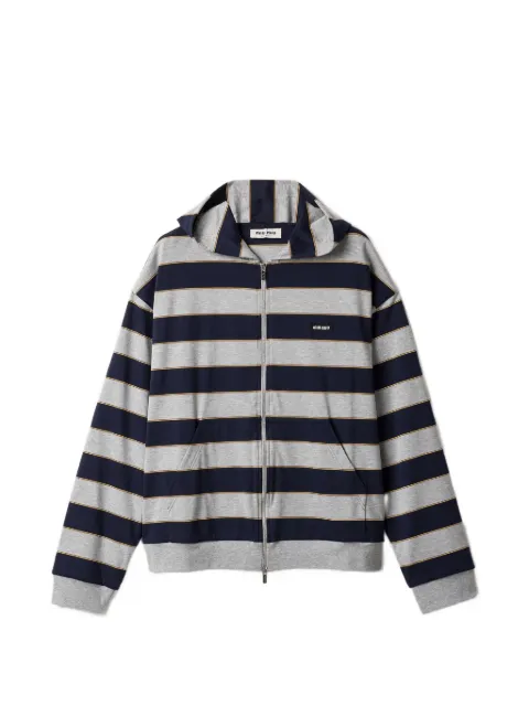 Miu Miu striped hoodie
