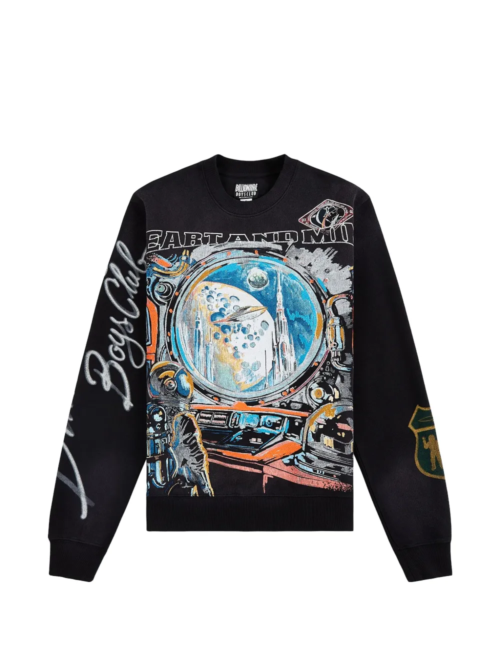 Billionaire Boys Club explore graphic sweatshirt - Nero