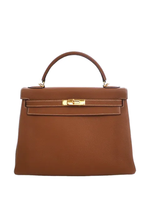 Hermès Pre-Owned 2003 Togo Kelly II Retourne 32 satchel