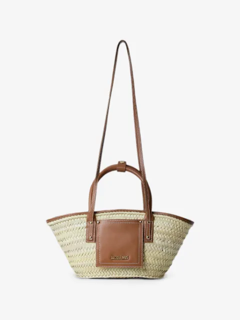 Jacquemus tote The Soli pequeña de rafia