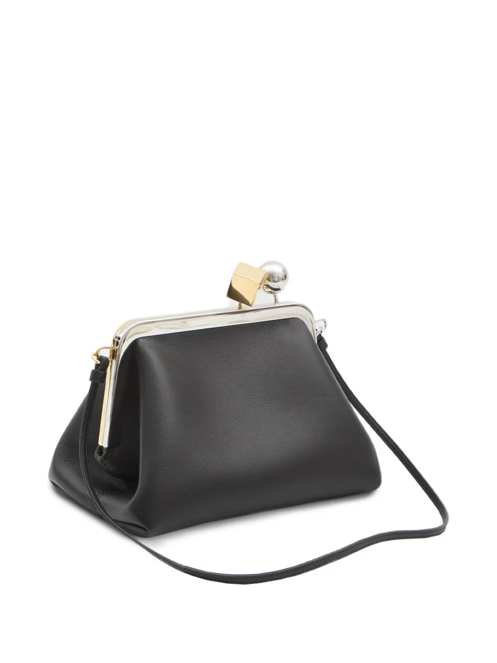 Jacquemus Kleine Le Berlingot tas met gesp Zwart