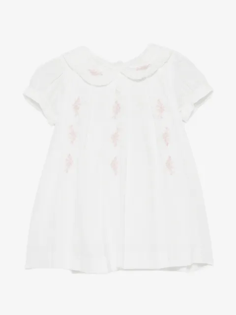 Patachou embroidered ruffled dress