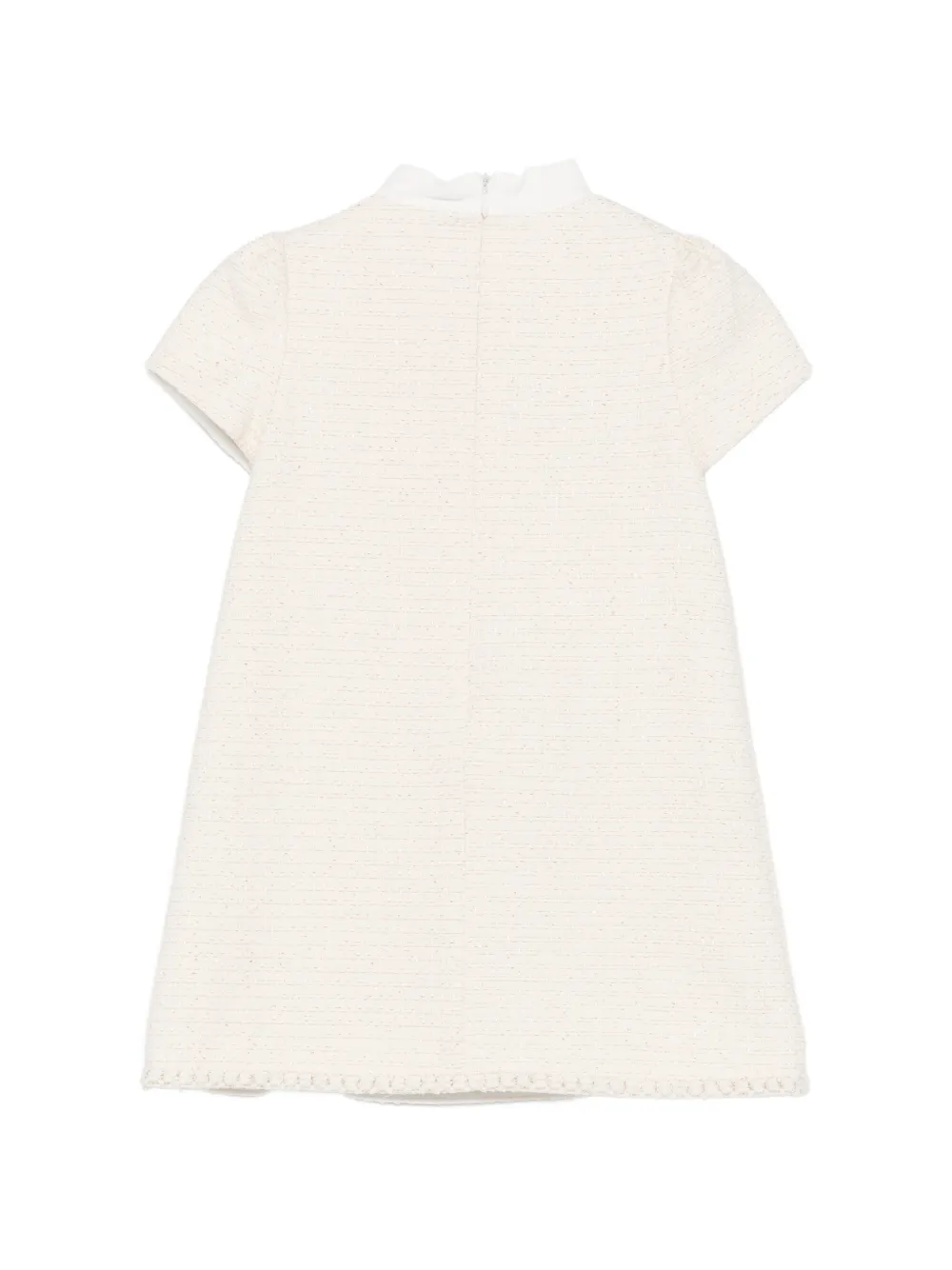 Patachou Jurk met strikdetail Beige