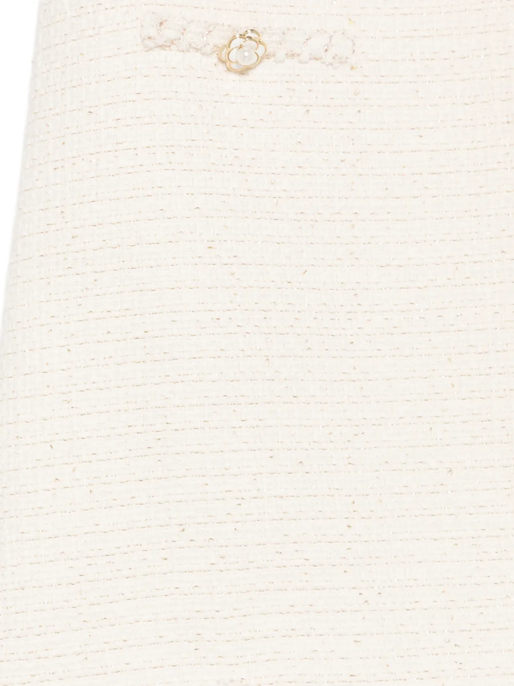 Patachou Jurk met strikdetail Beige