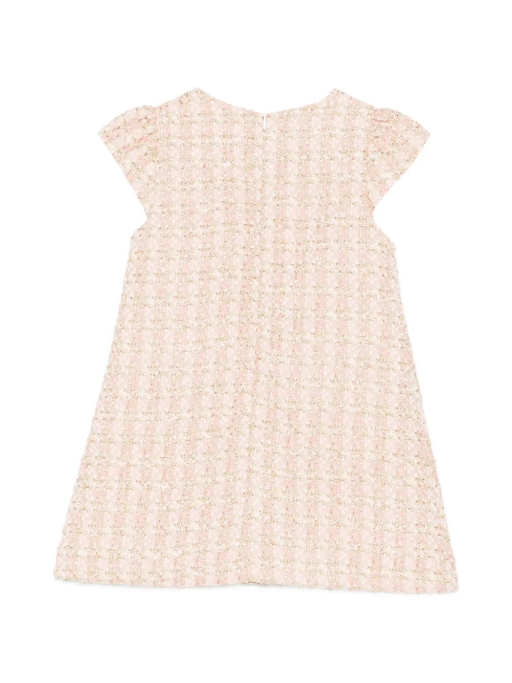 Patachou Tweed A-lijn jurk Roze