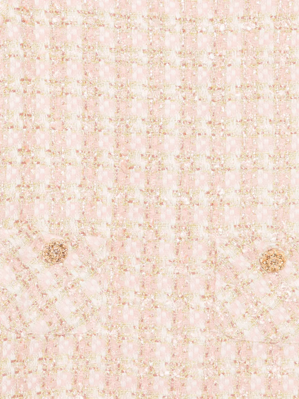 Patachou Tweed A-lijn jurk Roze
